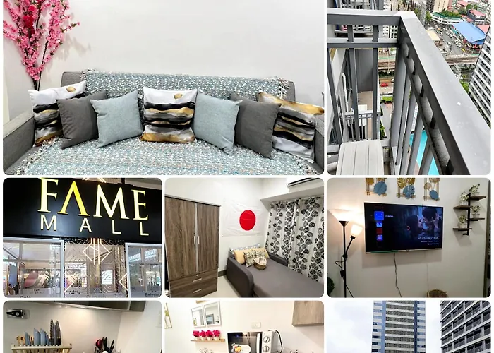 Apartamento Japan Vibe Shaw Mrt Train Edsa 1br With Veranda Netflix Internet Prime Hbo Max Pool View