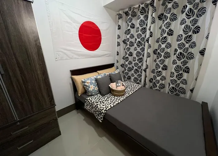 Apartamento Japan Vibe Shaw Mrt Train Edsa 1br With Veranda Netflix Internet Prime Hbo Max Pool View Manila