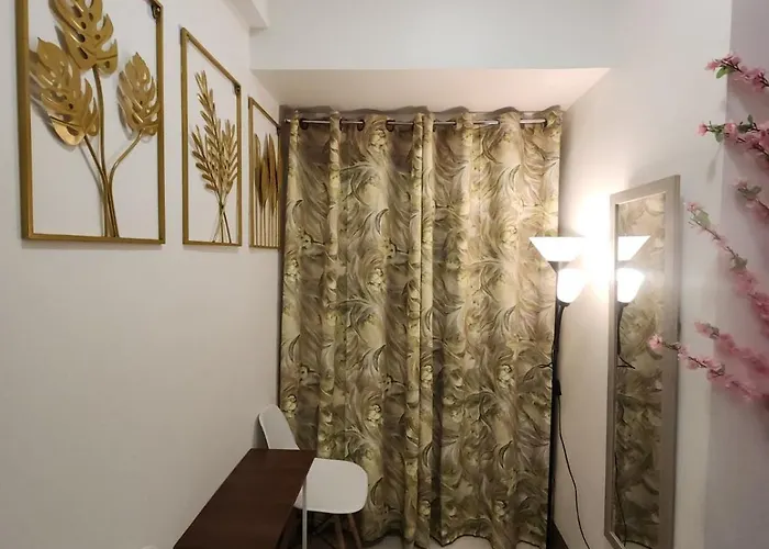 Japan Vibe Shaw Mrt Train Edsa 1br With Veranda Netflix Internet Prime Hbo Max Pool View Apartamento