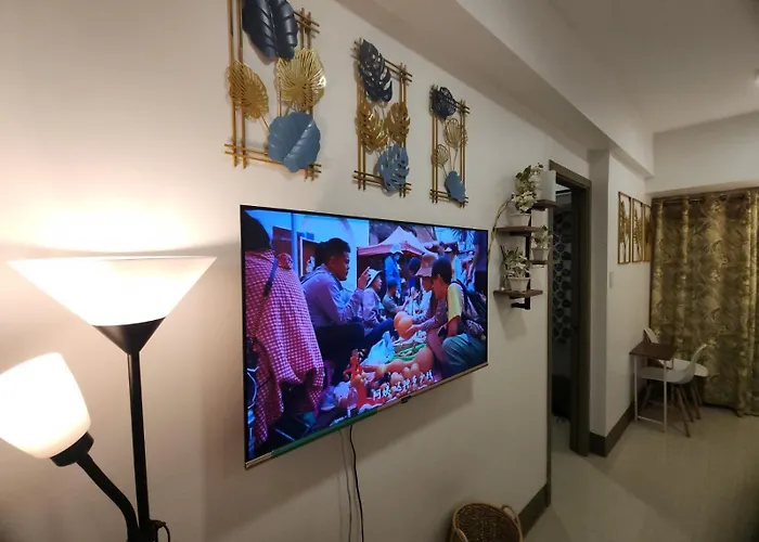 Japan Vibe Shaw Mrt Train Edsa 1br With Veranda Netflix Internet Prime Hbo Max Pool View Apartamento