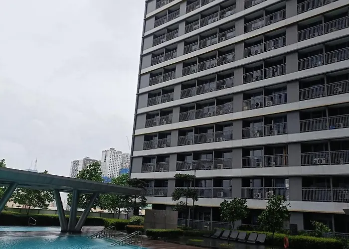Japan Vibe Shaw Mrt Train Edsa 1br With Veranda Netflix Internet Prime Hbo Max Pool View * Manila